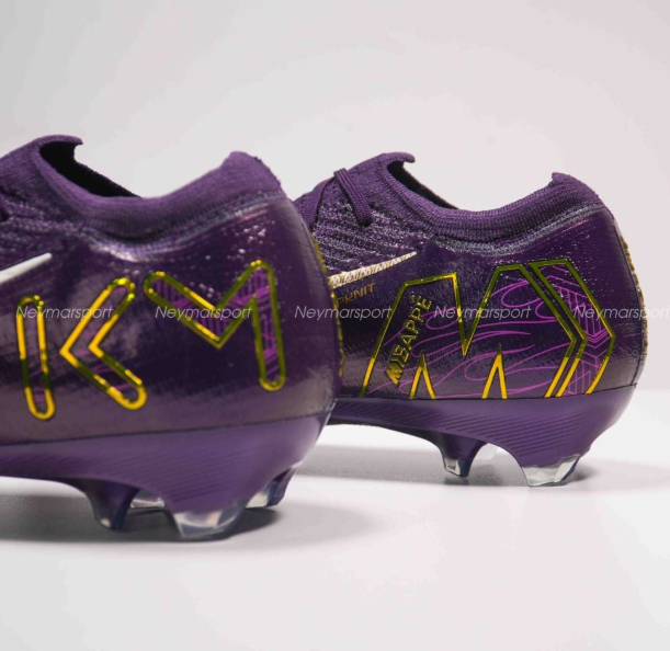 Nike Air Zoom Mercurial Vapor 16 Elite FG Mbappé Personal Edition - Grand Purple/Pale Ivory FQ8683-500